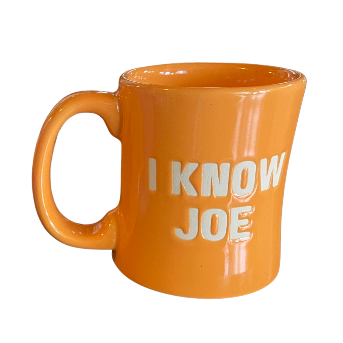 Perkolator Glossy Orange Diner Mug