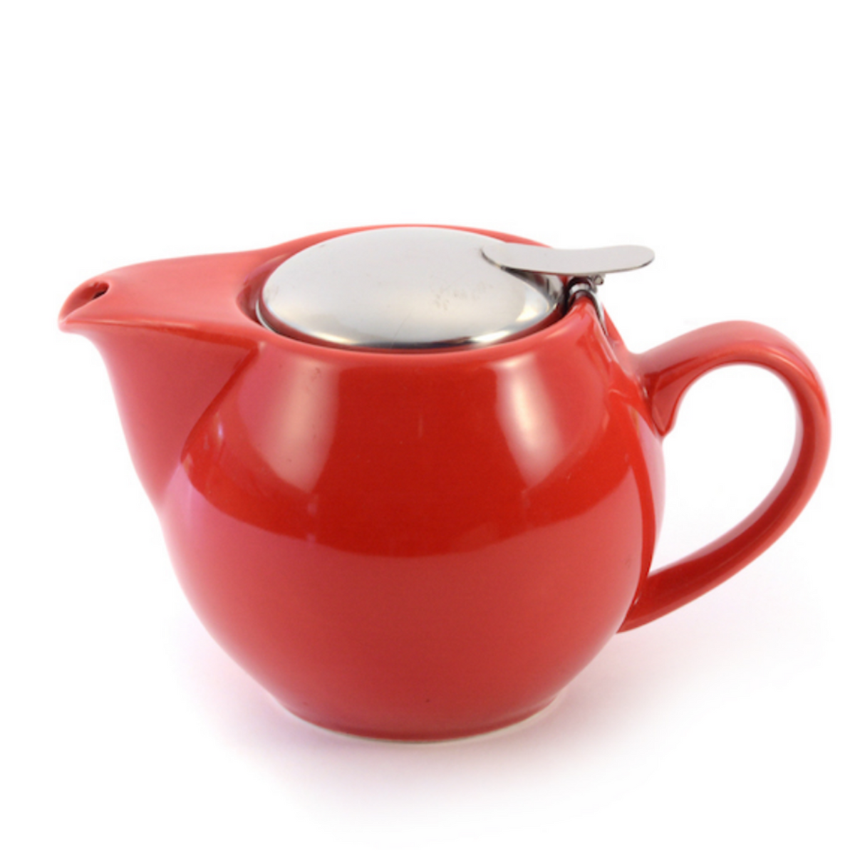 Red Ceramic Tea Pot