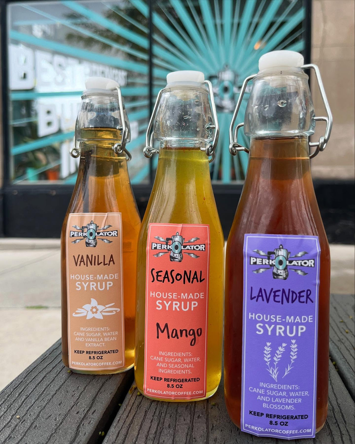 Perkolator House-Made Syrups