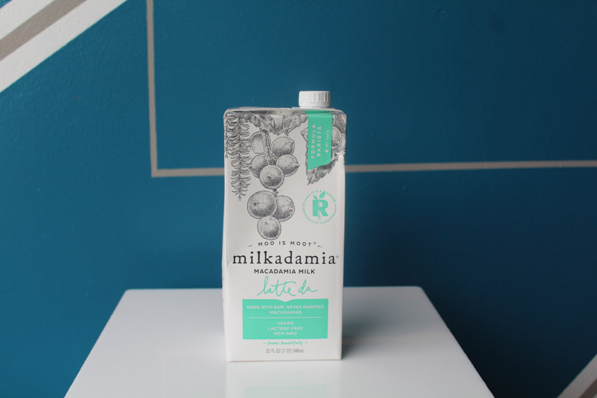 Milkadamia Latte Da Macadamia Nut Milk - 32 oz.