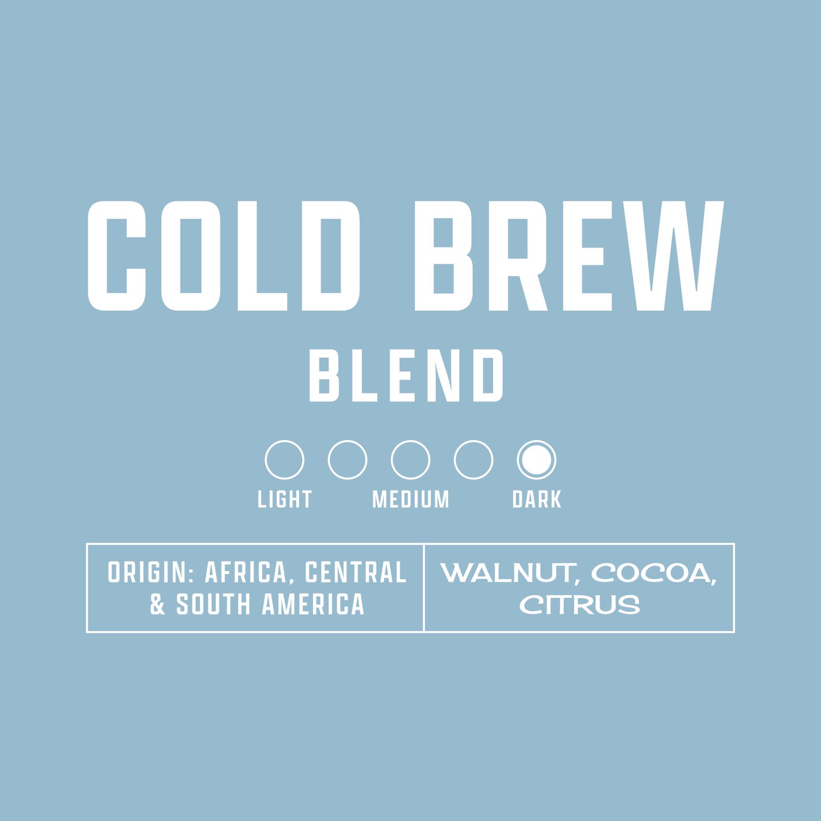 Cold Brew Blend