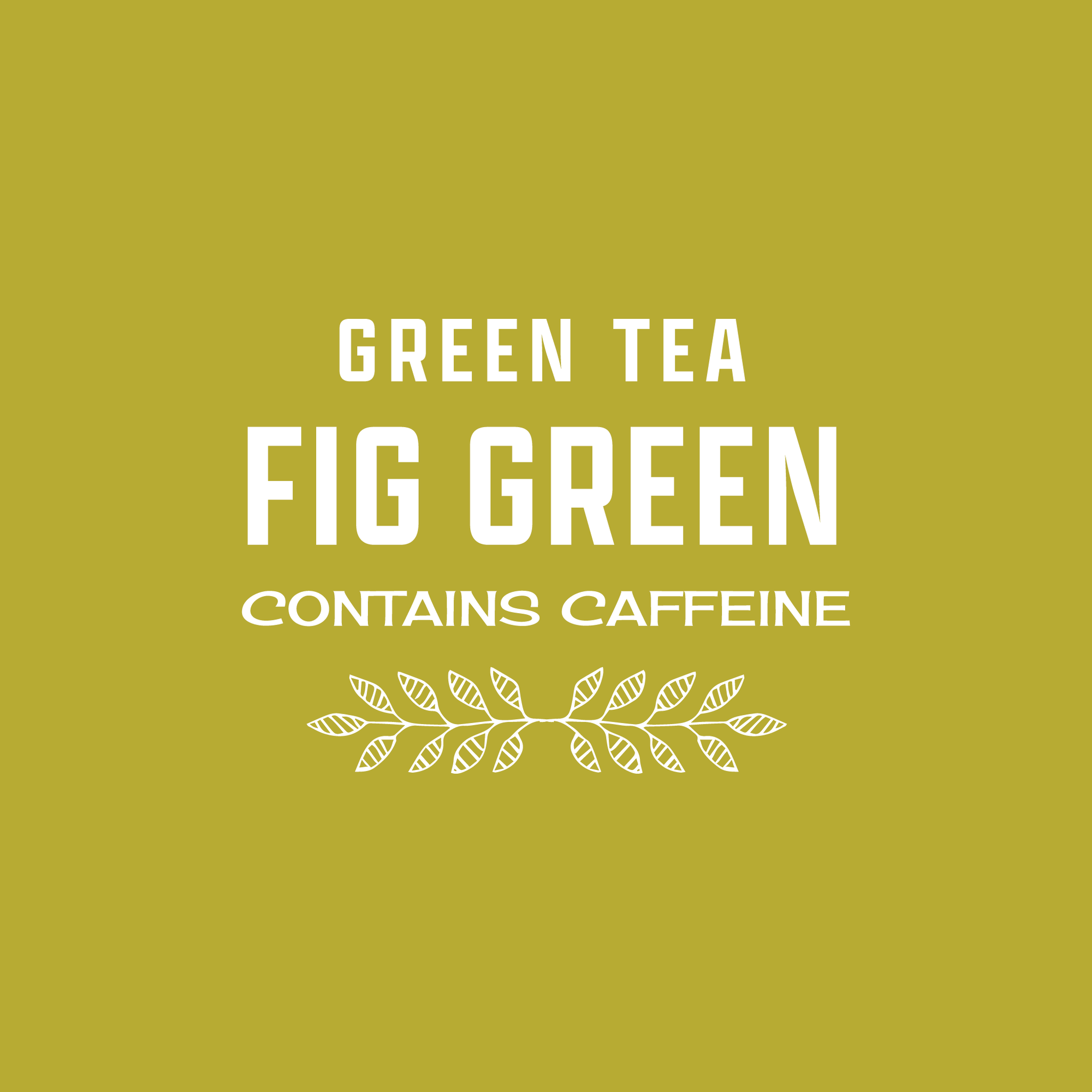 Fig Green Tea