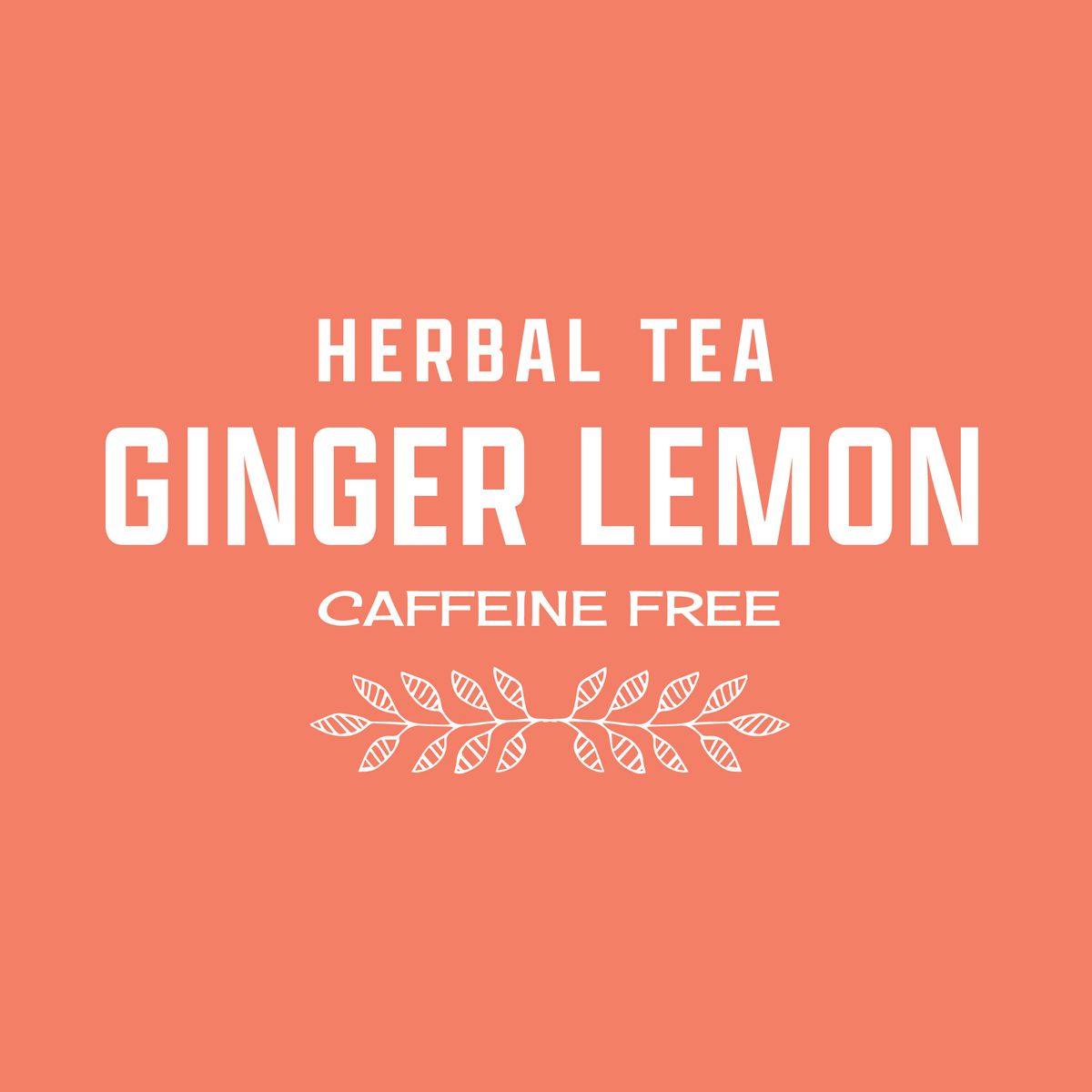 Ginger Lemon Tea